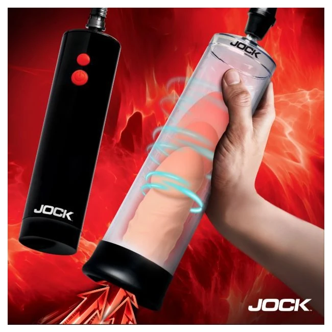Jock Advanced Power Up Recharg Automatic Penis Pump - Overview