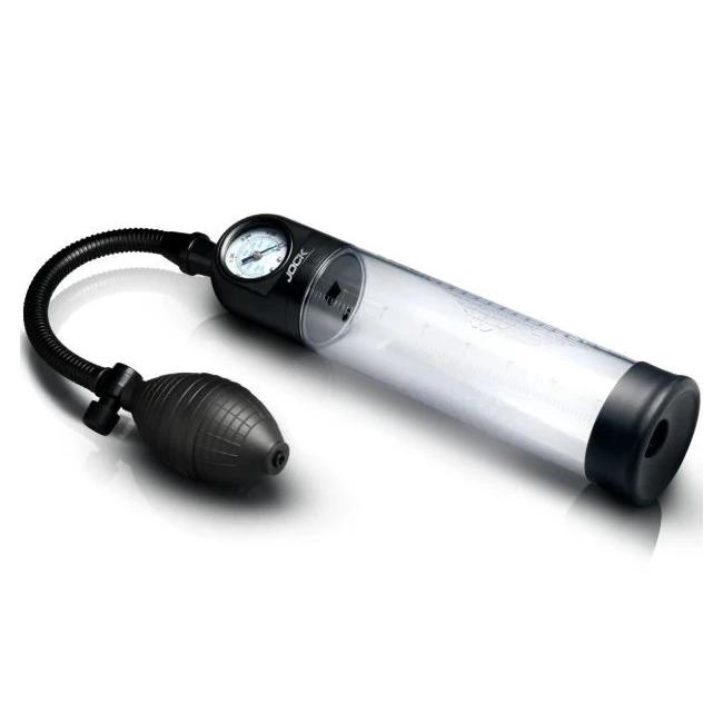 Jock Advanced Pump Up Gauge Penis Pump W/bulb - Design for Ease of Use and Maintenance