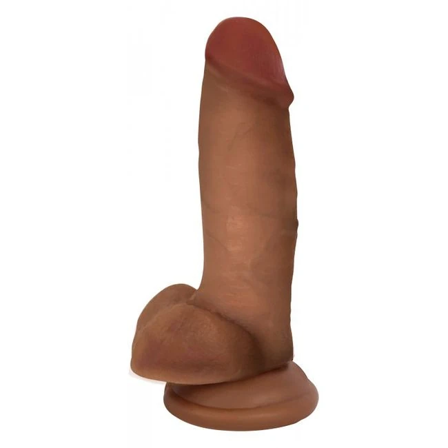 Jock Bareskin Latte Dildo - Shape & Texture