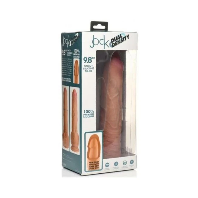 Jock Dual Dense Uncut Dildo - Size & Fit