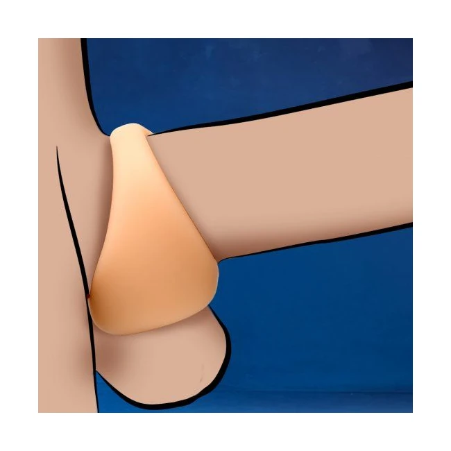Jock Silicone Cock & Ball Ring Light - Discreet and Natural Appearance