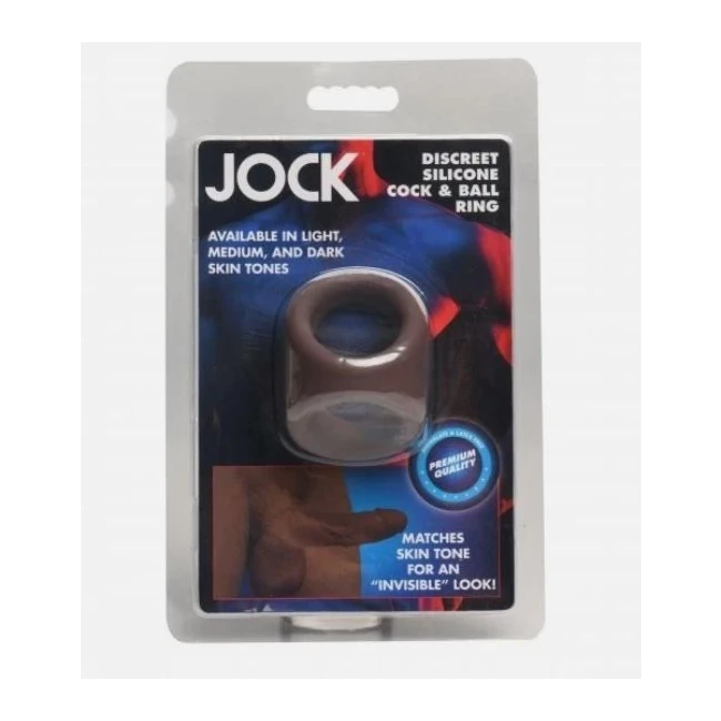 Jock Silicone Cock & Bll Ring - A Silicone Cock Ring That Sits Close to the Skin