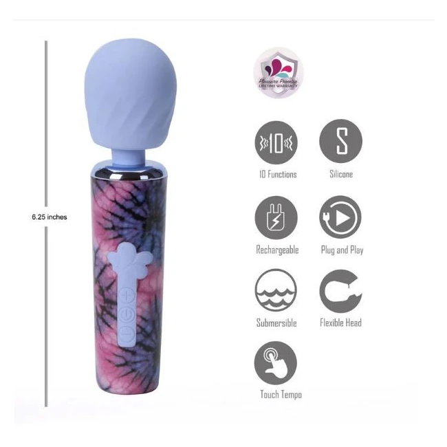 Journee Jaguar Power Wand Tie Dye - How It Feels
