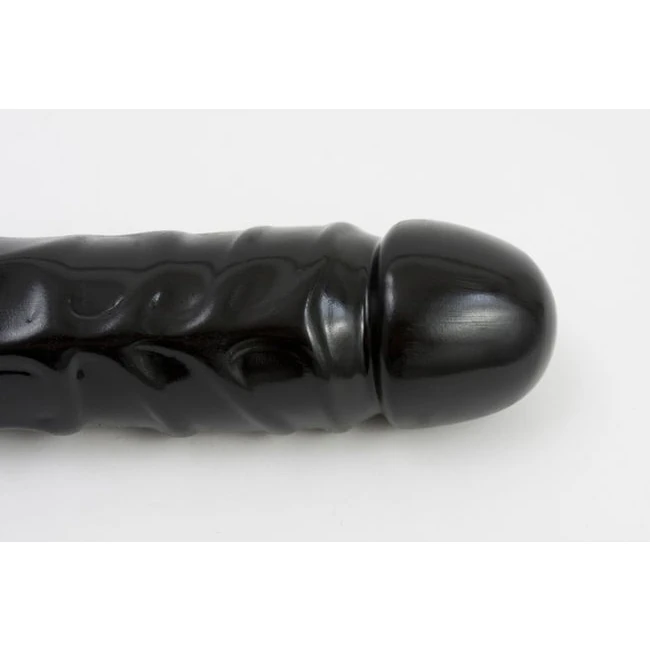 Jr. Veined Dbl Header-bender Black 12in Cd - Physical Features