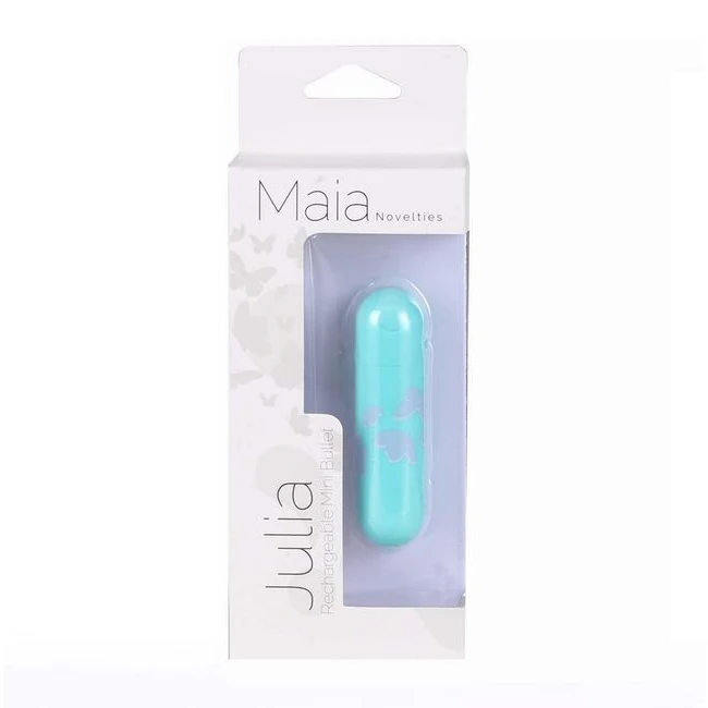 Julia Jessie Butterfly Pattern Rechargeable Mini Bullet - Vibration Modes and Sensation
