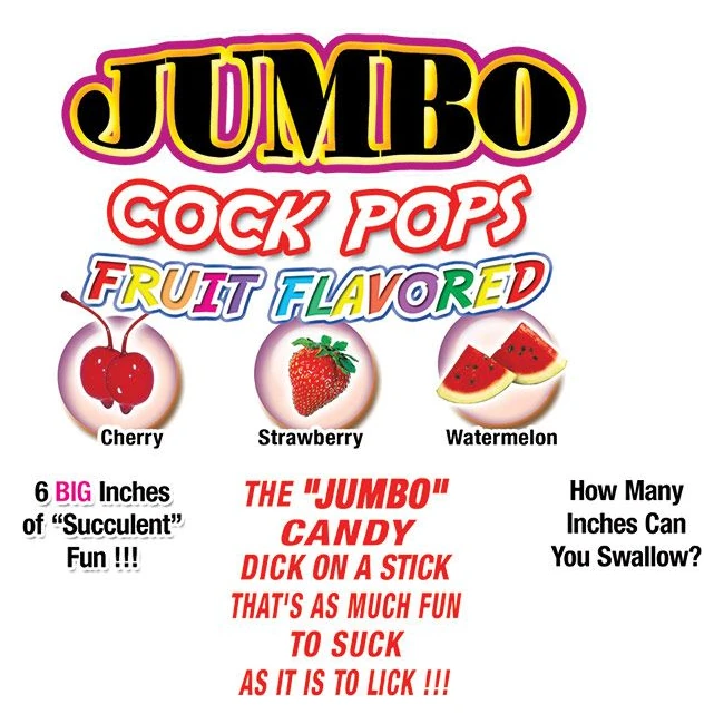Jumbo Fruit Flavored Cock - What Stands Out