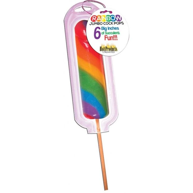 Jumbo Rainbow Cock Pops - Overview