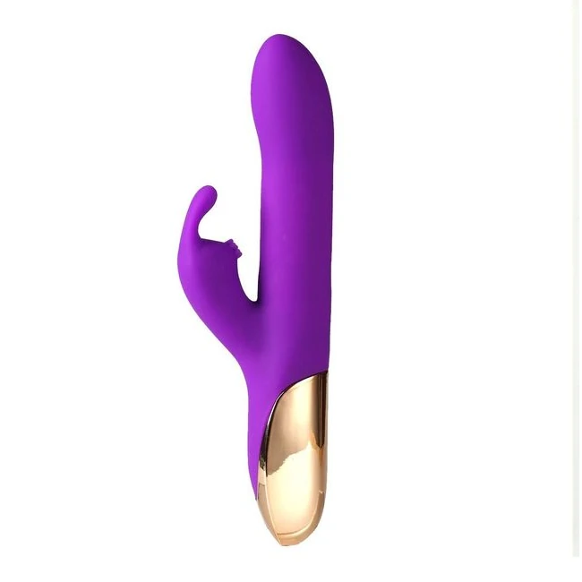 Karlin Supercharged Silicone Rabbit Rechargeable Purple - Experience the Power of the Maia Toys Karlin Supercharged Silicone Rabbit Vibrator