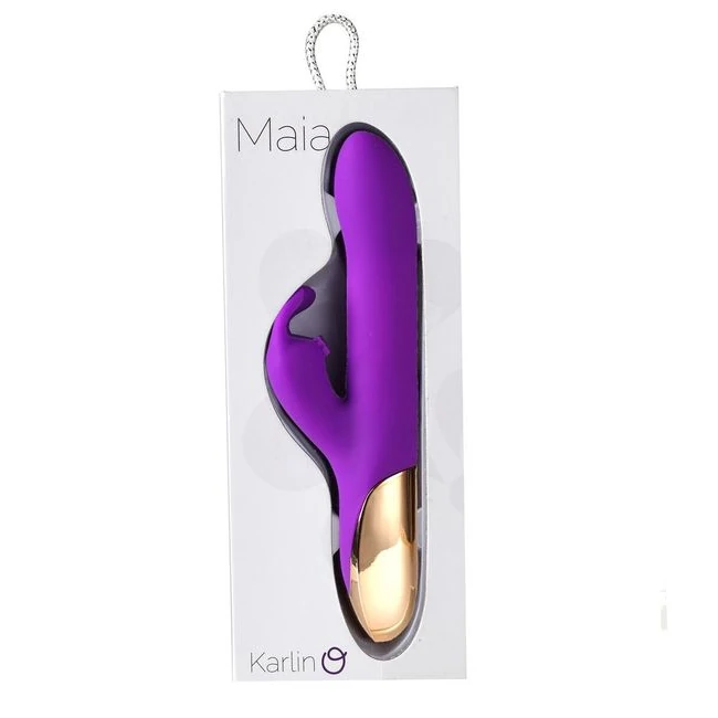 Karlin Supercharged Silicone Rabbit Rechargeable Purple - Additional Features