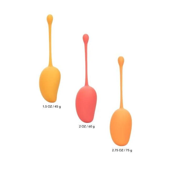 Kegel Training Set Mango 3 Piece - Revitalize and Strengthen with the Mango 3-Piece Kegel Training Set