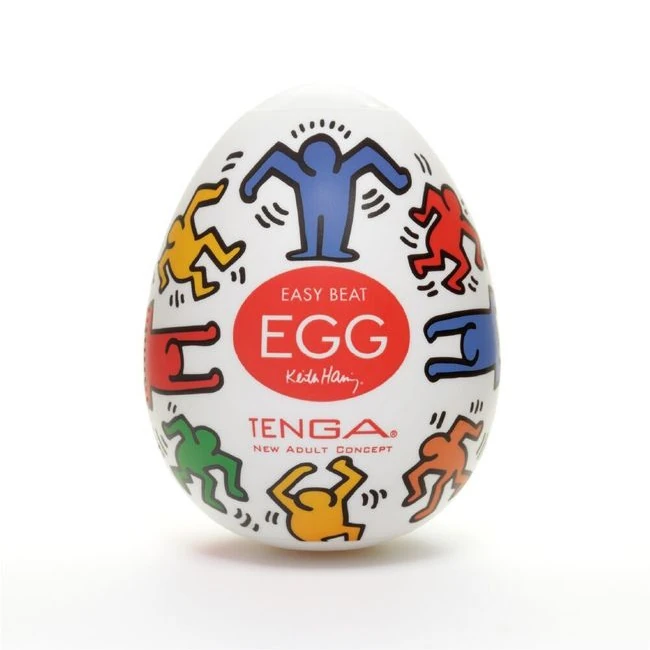 Keith Haring Egg - Internal Texture and Stimulation