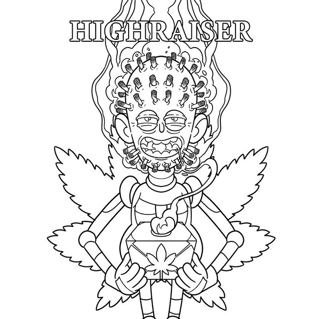 Killer Buds Coloring Book - Key Details