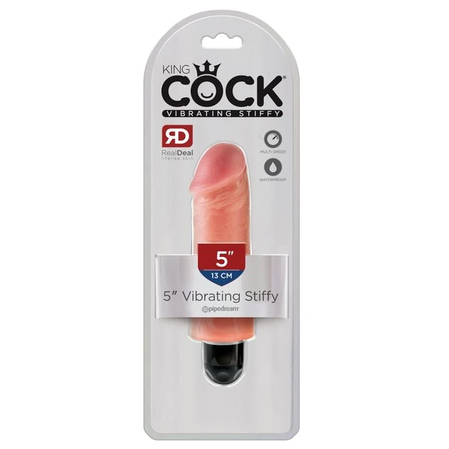 King Cock Vibrating Stiffy Light - Waterproof Design for Versatile Play