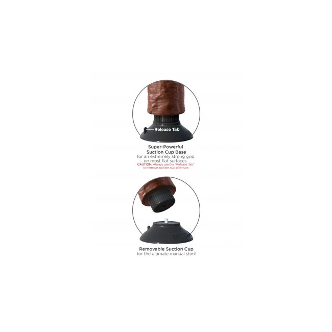 King Cock Cock Brown Vibrating - Vibration Modes and Power