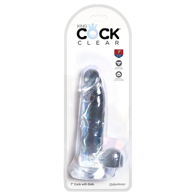 KING COCK CLEAR 7 - Shape & Texture