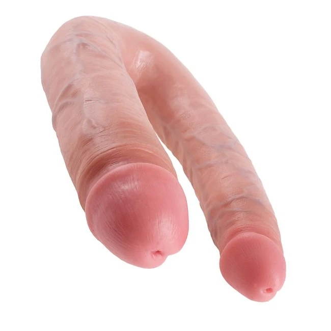 King Cock Double Trouble Large Flesh - Shape & Texture