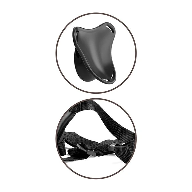 King Cock Elite Beginners Body Dock Strap on Harness - Material Feel & Construction