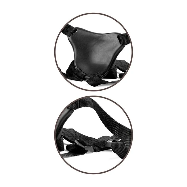 King Cock Elite Comfy Body Dock Strap on Harness - Material Feel & Construction