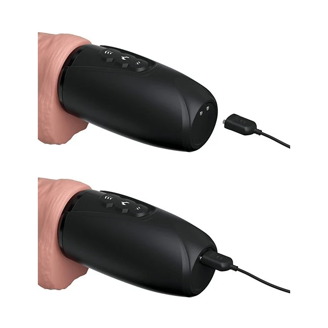 King Cock Plus 6.5 in Thrusting Cock W/ Balls - Power & Performance