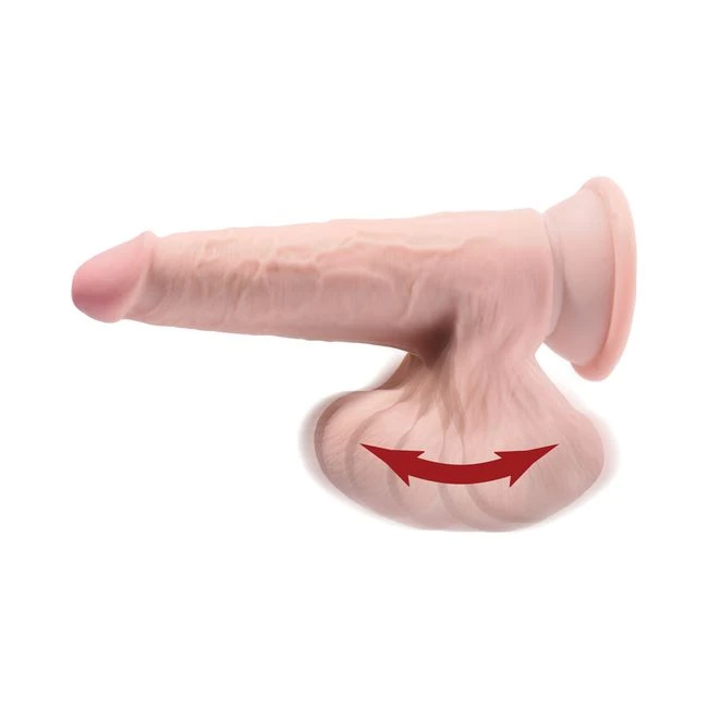 King Cock Triple Density Cock With Swinging Balls - Variations