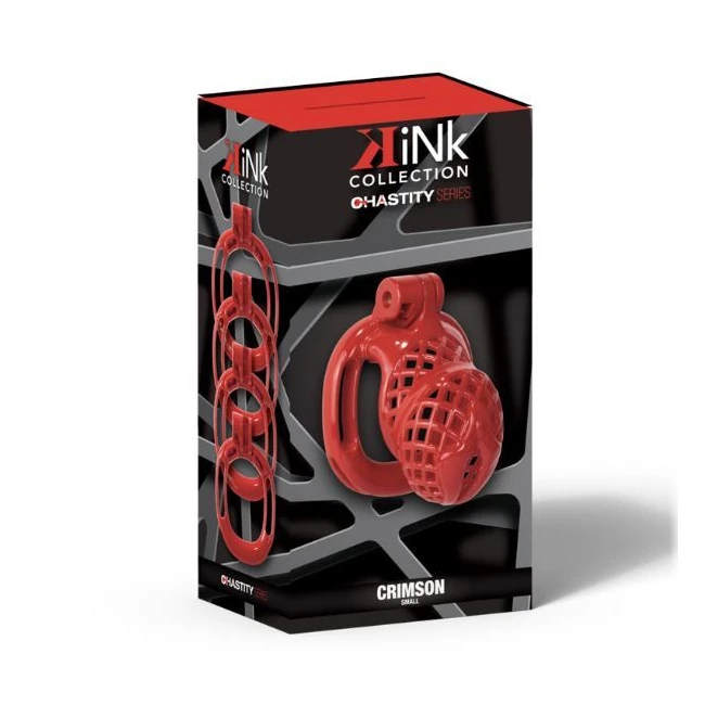 Kink Chastity Crimson Cock Cage - by Odin Novelties