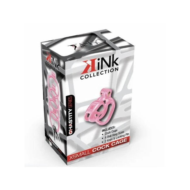 Kink Chastity Series Locking Cock Cage - Hardware & Fasteners