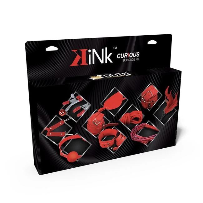 Kink Curious Beginner Bdsm Kit - Metal Buckles and Quick-Release Clips