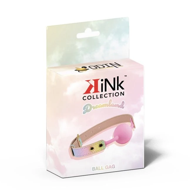 Kink Dreamland - Soft Pink Silicone With a Rainbow Accent