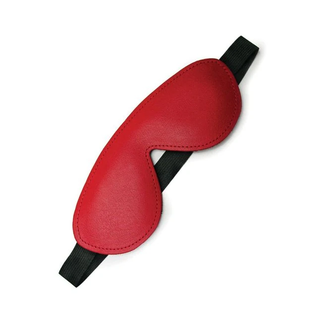 Kinklab Bondage Basics Padded Leather Blindfold - Hardware & Fasteners