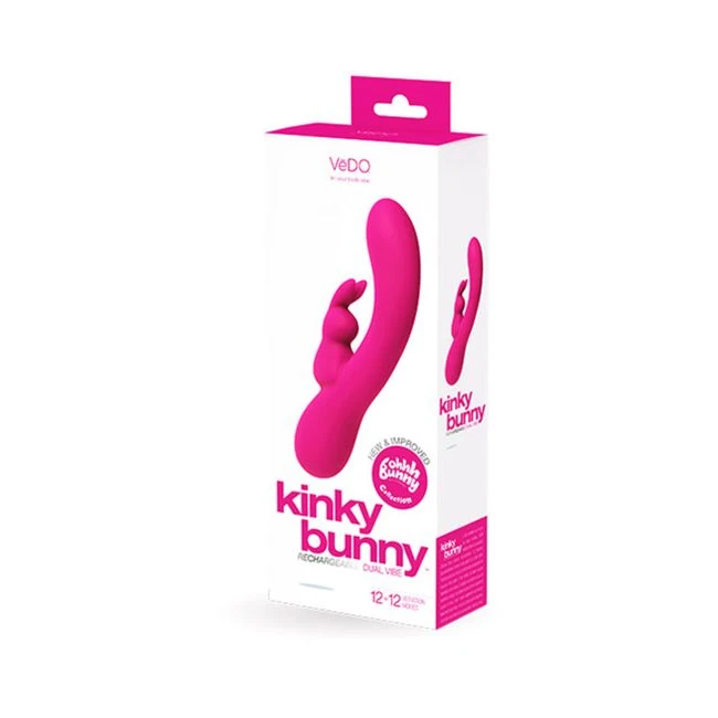 Kinky Bunny Rabbit Style Vibrator - Vibration Modes and Stimulation Features