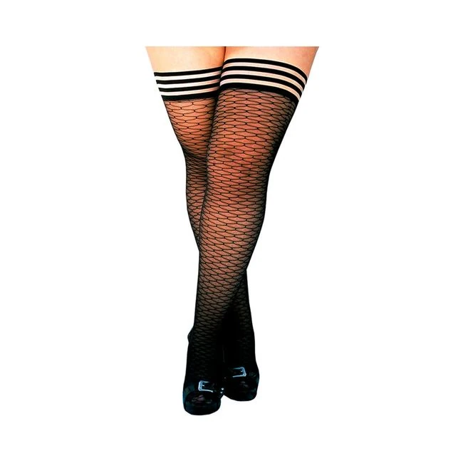 Kixies Bethanne Honeycomb Black Size C - Fabric & Feel
