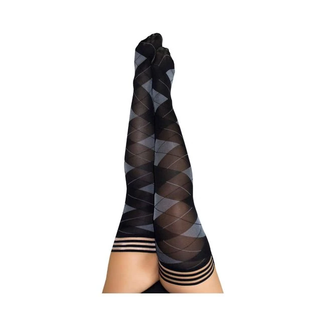 Kixies Kimmie Argyle Size B - Fabric & Feel