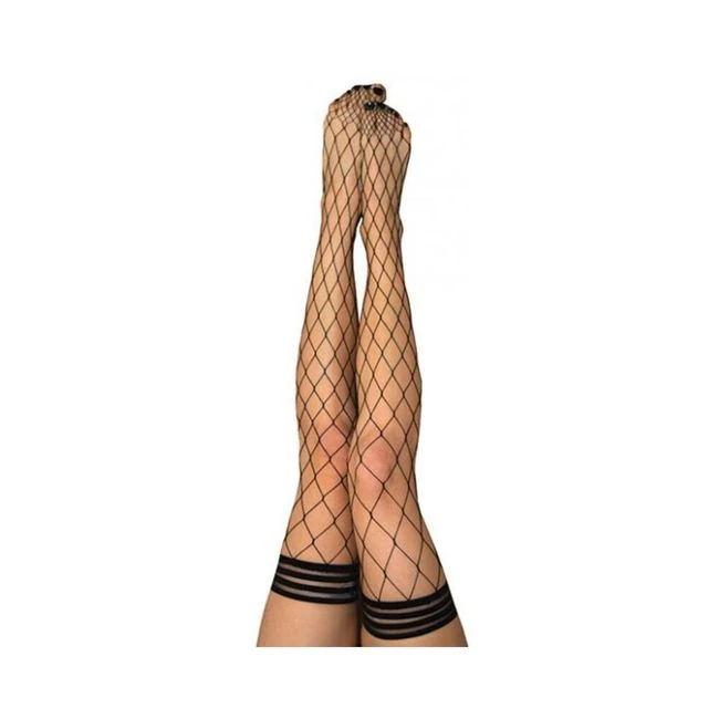 Kixies Michelle Large Net Fishnet - Size a - Fit & Sizing