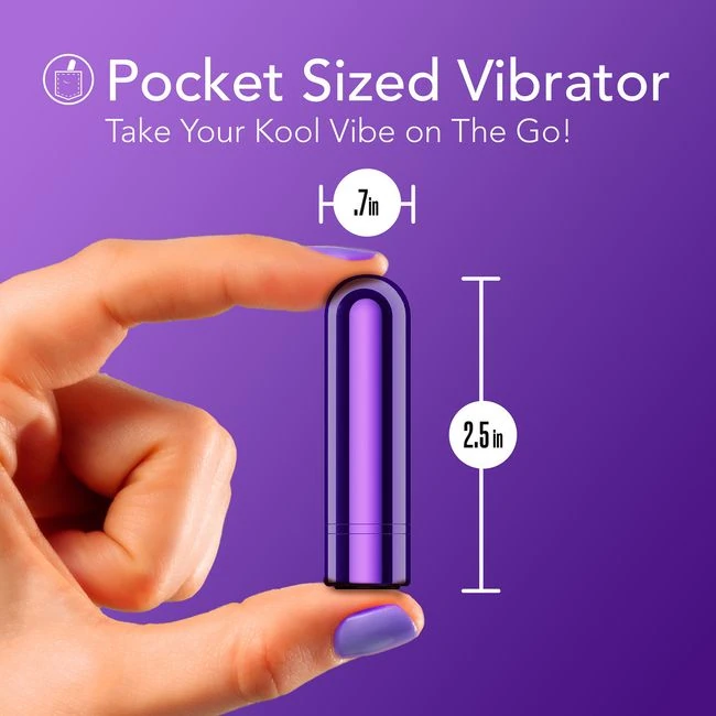 Kool Vibes - Rechargeable Mini Bullet - Color Options