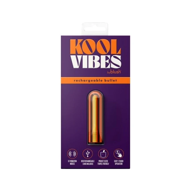Kool Vibes - Rechargeable Mini Bullet - Power, Noise and Care