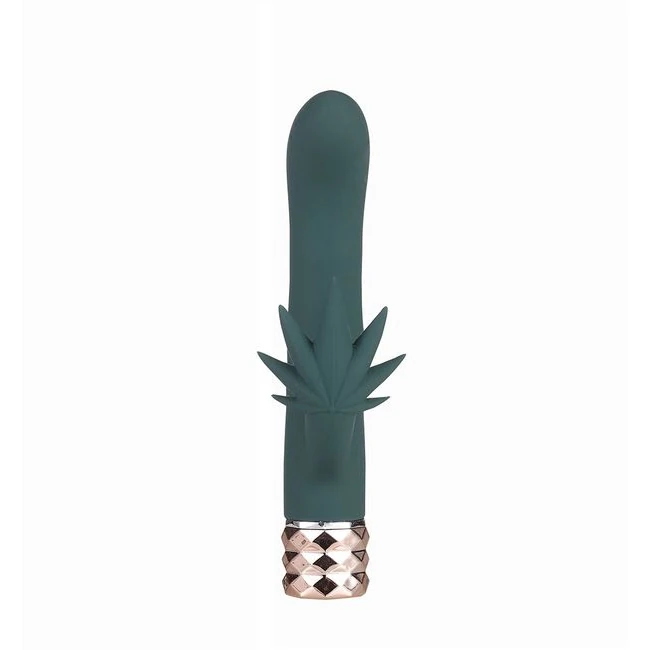 Kusha 10 Function Rechargeable Silicone Cannabis Rabbit - Experience Intense Dual Stimulation with the Maia Toys Kusha