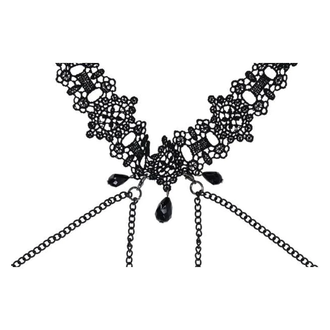 Lace Collar W/ Nipple Ties - Hardware & Fasteners