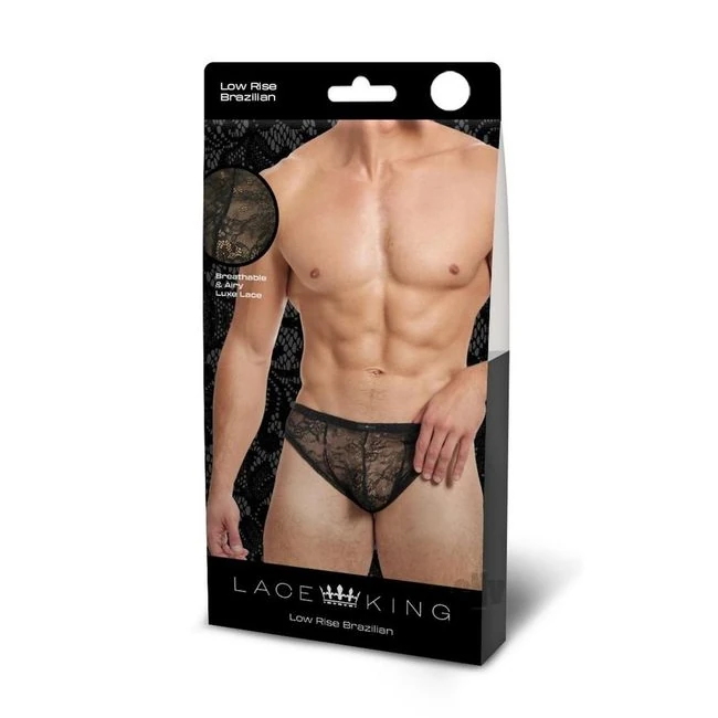 Lace King Lace Bikini Blk - Overview