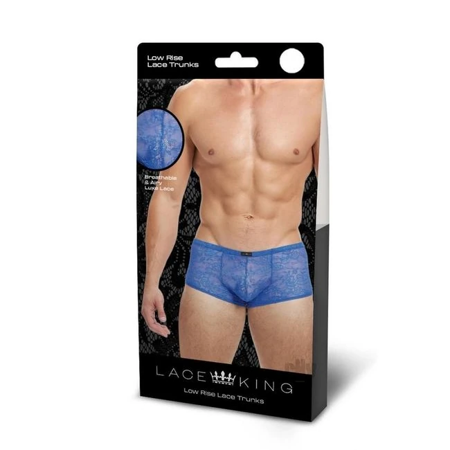 Lace King Lace Boxers Blk - Overview