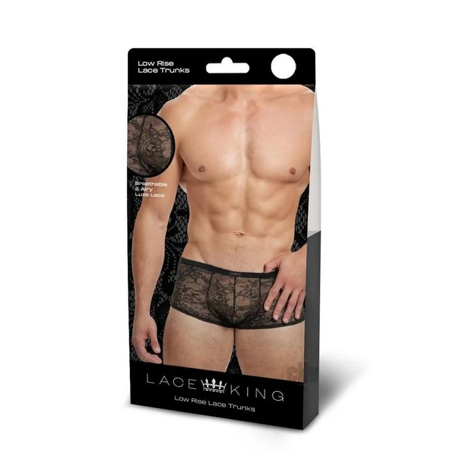 Lace King Lace Boxers Wht - Overview