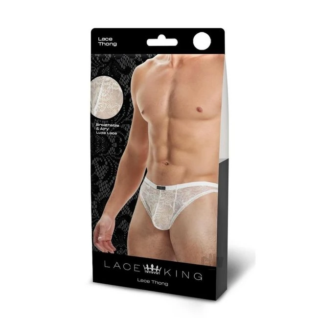 Lace King Lace Thong - Fabric & Feel