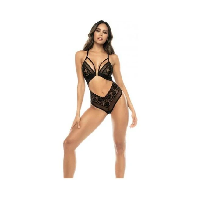 Lace & Mesh Teddy W/front Clasp & Lace Up Back - What Is the Lace & Mesh Teddy W/front Clasp & Lace Up Back?