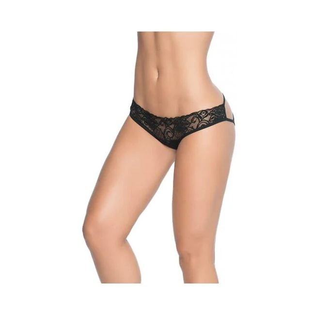 Lace Panty W/back Cage - Fabric & Feel