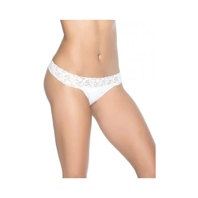 Lace Trim Thong - Specifications