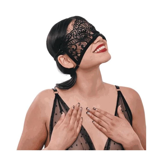 Lace Veiled Vision Blindfold - Comfort & Fit