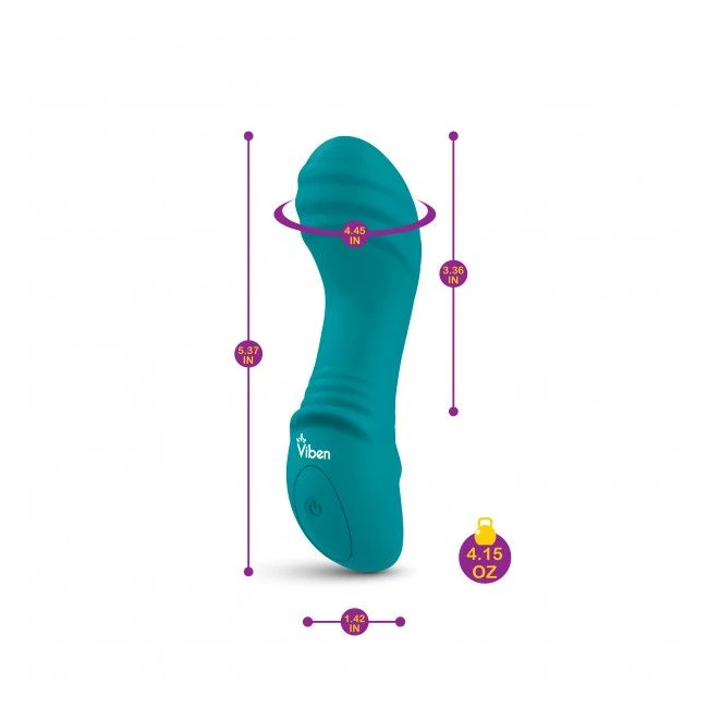 Lalita Ocean Intense Mini G-Spot Vibe - Charging, Splashproof Use, and Standby