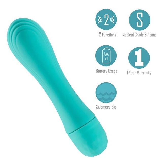 Laney Silicone Mini Vibrator 2 Speed - Introducing the Laney Silicone Mini Vibrator 2 Speed by Maia Toys