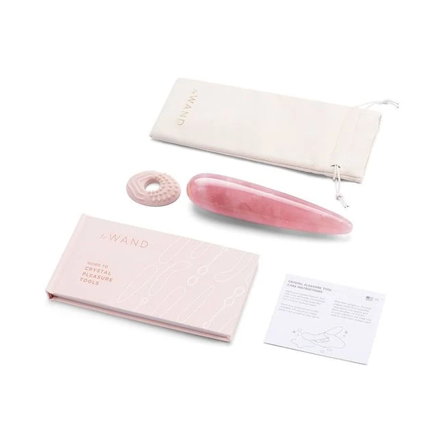 Le Wand Crystal Wand Rose Quartz - Materials and Dimensions