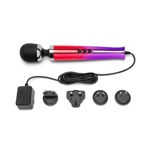 Le Wand Diecast Plug Massager Ombre - Vibration Modes