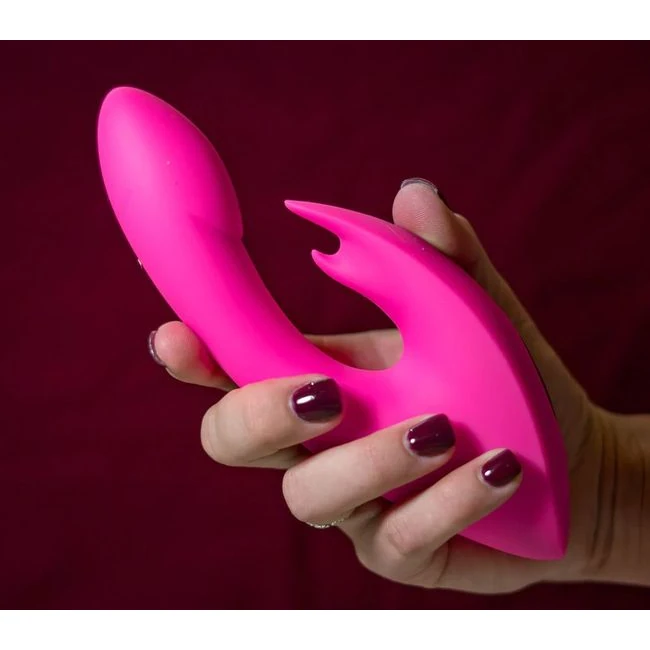 Leah Rechargeable Silicone Rabbit Massager Neon Pink - Specifications & Materials